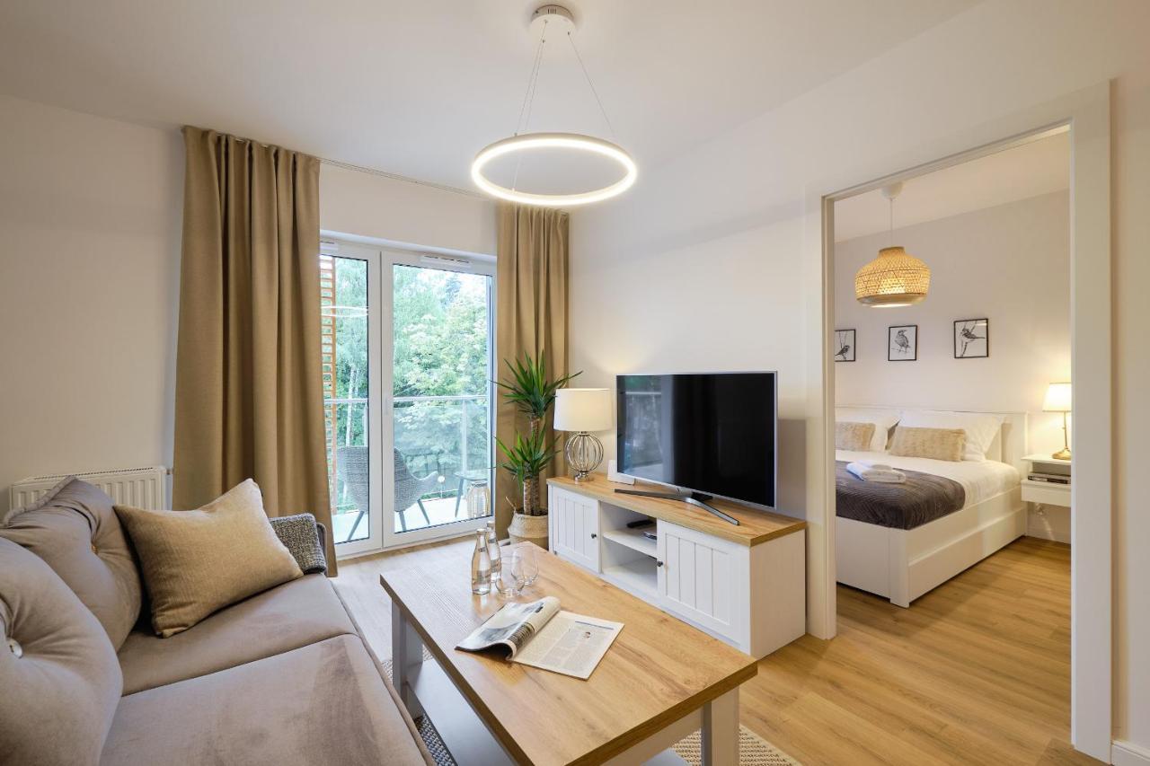 Apartament Green Park, Polanica Residence, Garaz Podziemny & Mini Spa & Rowery Bagian luar foto